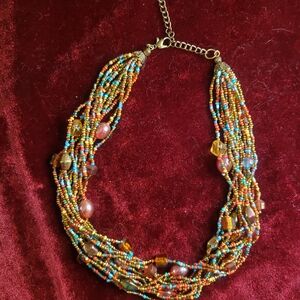 Multicolor Beaded Necklace
